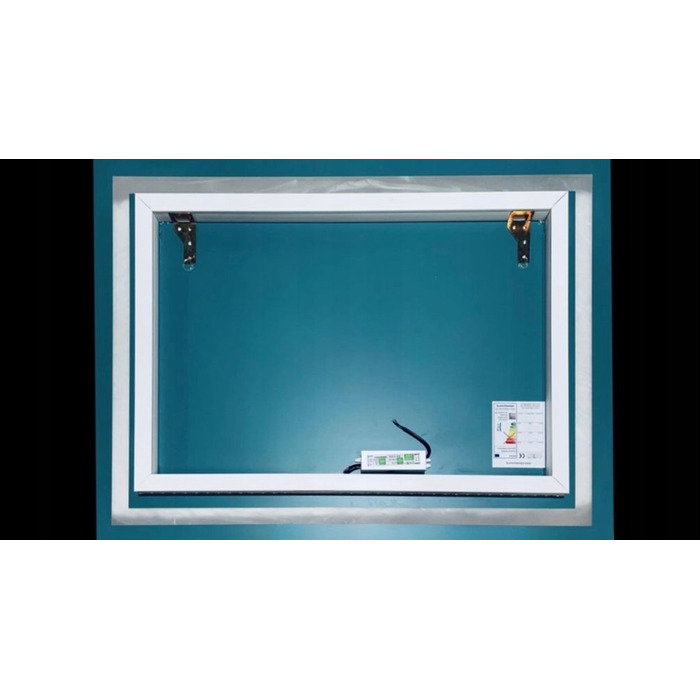 LED-дзеркало у ванну кімнату 100x110 з сенсорним перемикачем