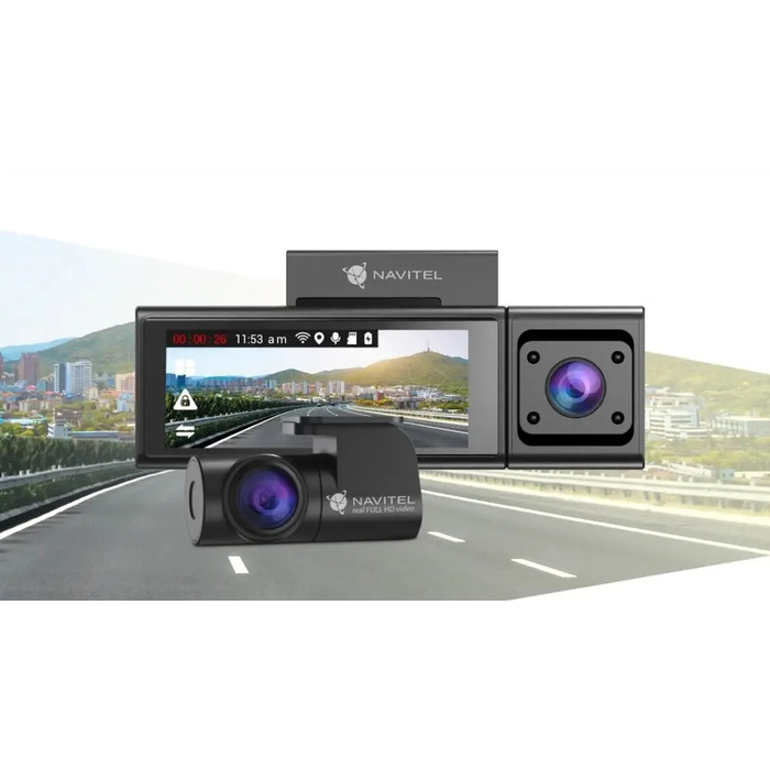 Автомобільний відеореєстратор NAVITEL RC3 Pro GPS WiFi Full HD