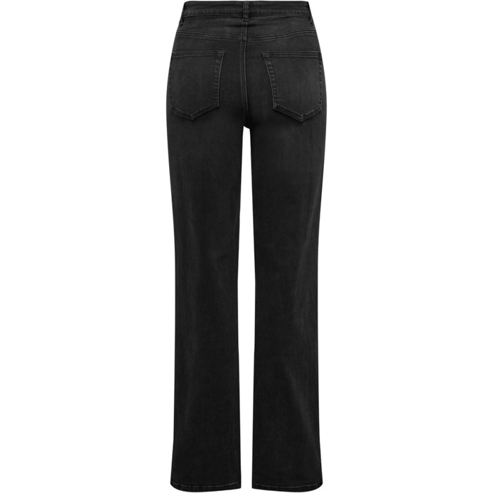 Джинси жіночі кльош Only ONLJUICY-WAUW, висока талія, чорний, розмір XL/34L