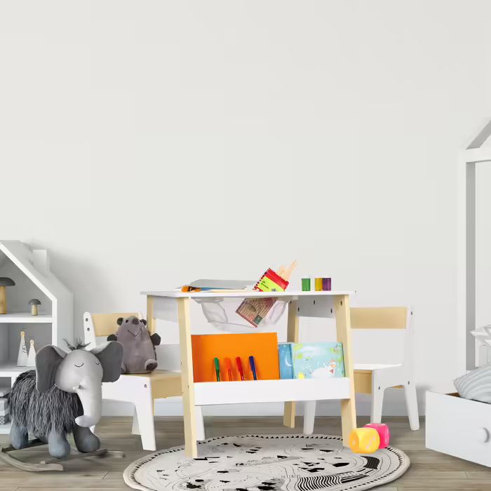 Relaxdays 3-piece Children's Seating Set