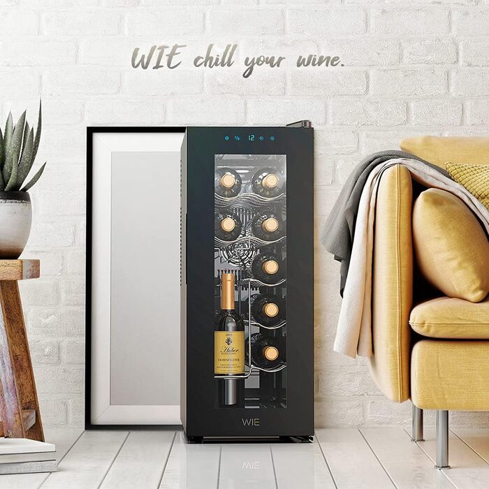 Міні-холодильник для напоїв на 38 літрів з подвійними скляними дверцятами та регульованими полицями. Ідеально для дому, кухні, бару, офісу. Місце для 120 банок соди/пива. Тиха робота, поворотні двері.