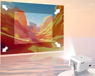 Smart-проектор Magcubic L018 LED 4K/1080p з Android TV, WiFi та Bluetooth-динаміком