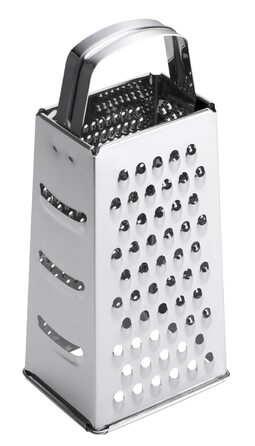 Терка Fiskars Essential 4-стороння, нержавіюча сталь, 23 см, срібляста (1065589)