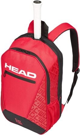 Спортивна сумка Head Core для тенісу, червоно-чорна, універсальний розмір