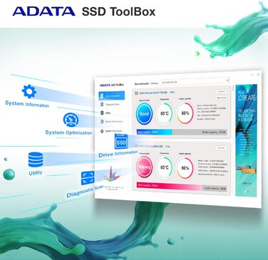 SSD ADATA Legend 710 M.2 1TB PCIe Gen3x4 NVMe 2280 (2400/1800 MB/s) – Чорний