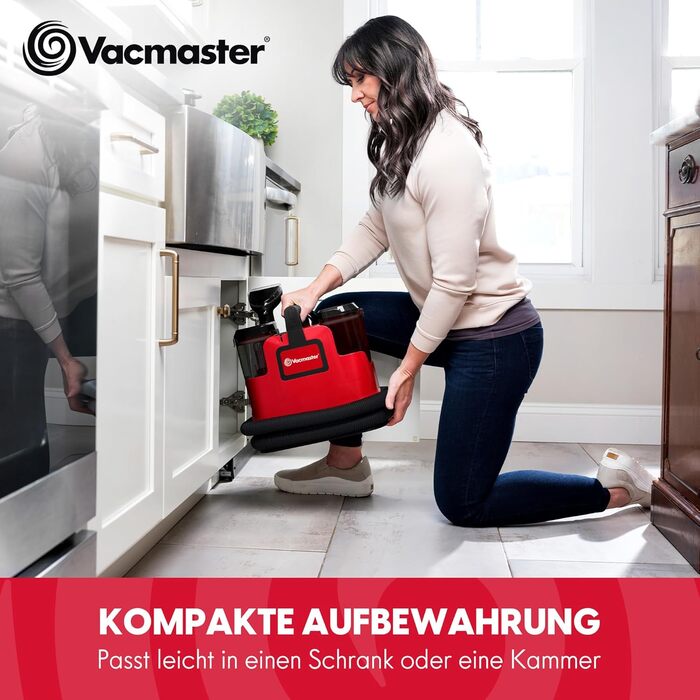 Пилосос миючий Vacmaster STMEUB01 для м'яких меблів, килимів та автомобіля 15КПа 400Вт
