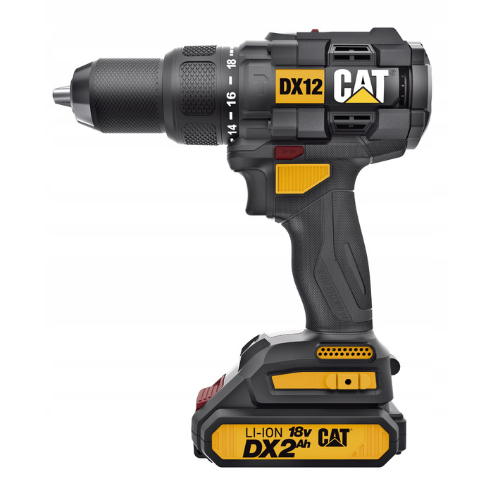 Акумуляторний шуруповерт Caterpillar 18 В DX12 + DA01903