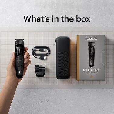 Набір для догляду за обличчям MANSCAPED®: тример для бороди The Beard Hedger® та тример для носа та вух The Weed Whacker® 2.0