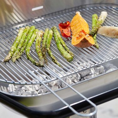 Барбекю-решітка Barbecook овальна з ручками 55x33,6 см для вугільних грилів Loewy та Arena, нержавіюча сталь, легке очищення