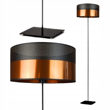 Підлогова лампа Volta Light Factory DUO E27 60 Вт (бежевий, білий, чорний, помаранчевий, сірий, жовтий)