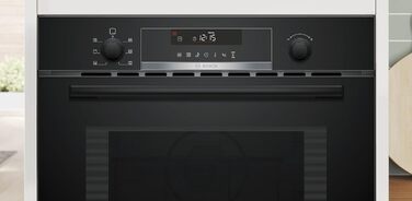 Вбудована мікрохвильова піч Bosch Serie 6 BFL523MW3 з конвекцією, 38x50 см, 800 Вт