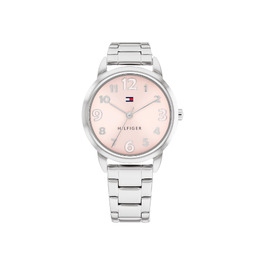 Кварцовий годинник Tommy Hilfiger для молоді зі сталевим ремінцем, сріблястий