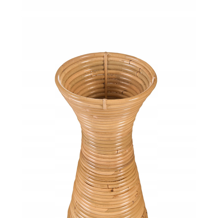 Декоративна плетена ваза з ротанга в натуральному стилі, 70 см