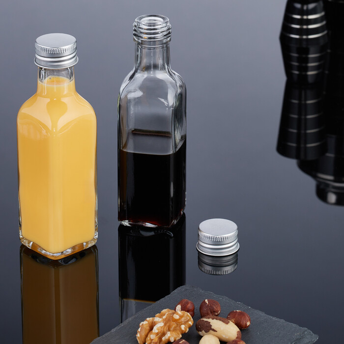 Relaxdays Set of 100 ml Small Bottles