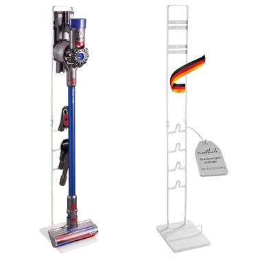 Підставка для пилососа Dyson V15/V12/V11/V10/V8/V7 PureMounts біла - універсальний тримач для аксесуарів