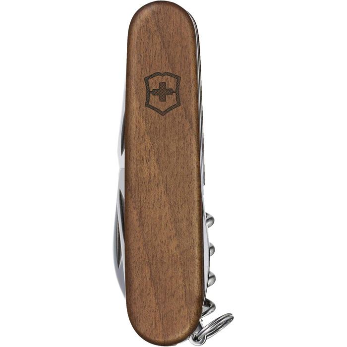 Швейцарський ніж Victorinox Spartan Wood, мультитул, 10 функцій, з дерев'яною ручкою