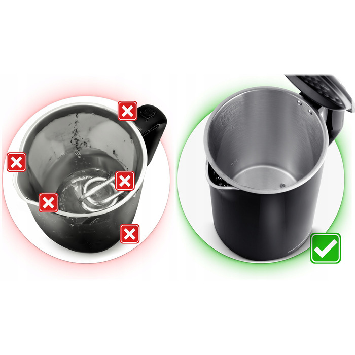 Електричний чайник Berdsen з регулюванням температури, 2200 Вт, сенсорна панель, 1,7 л