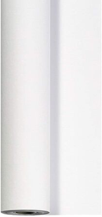 Скатертина рулонна Dunicel® біла, 1,18x40 м, 185484 – одноразова, міцна, для сервірування столу