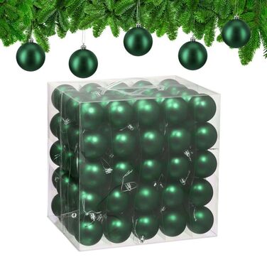 Relaxdays Set of 100 Christmas Baubles