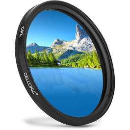 CPL фільтр для об'єктивів Nikon AF-S 24-85mm, 16-85mm, 18-105mm, 18-70mm, 18-135mm, 18-140mm з різьбою 67mm. Круглий поляризаційний фільтр (CPL)