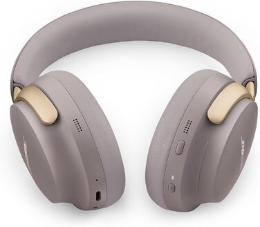 Бездротові навушники Bose QuietComfort Ultra Over-Ear з активним шумозаглушенням, просторовим аудіо (Spatial Audio) та часом роботи до 24 годин, чорні (Sandstone)