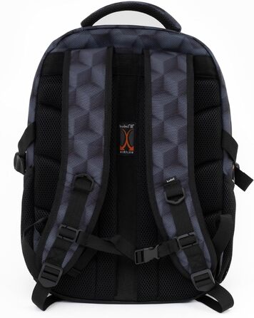 Ергономічний шкільний рюкзак Budmil для хлопчиків та дівчаток 32L - для підлітків та дітей від 5 класу - водонепроникний, з 3 відділеннями та вентильованою спинкою (Edwin Orange)