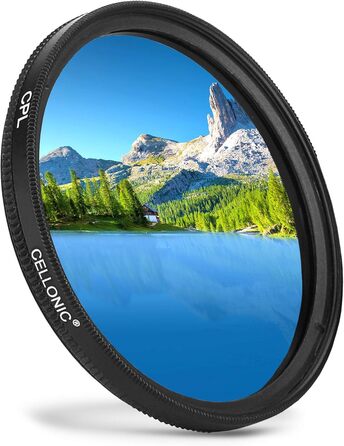 CPL фільтр для об'єктивів Nikon AF-S 24-85mm, 16-85mm, 18-105mm, 18-70mm, 18-135mm, 18-140mm з різьбою 67mm. Круглий поляризаційний фільтр (CPL)