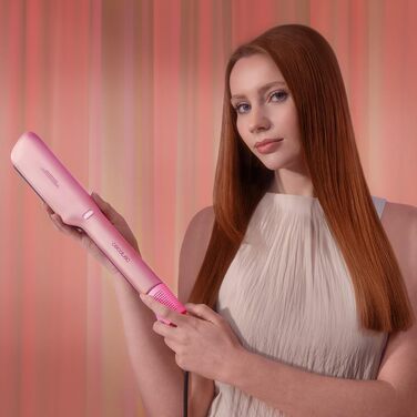 Випрямляч для волосся Cecotec AirLisse 2in1 ForceDry з функцією іонізації та холодного повітря, 1000 Вт, чорний