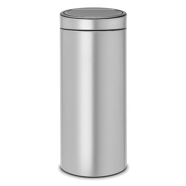 Сміттєве відро Brabantia Touch Bin New, 40 л, нержавіюча сталь, сірий металік