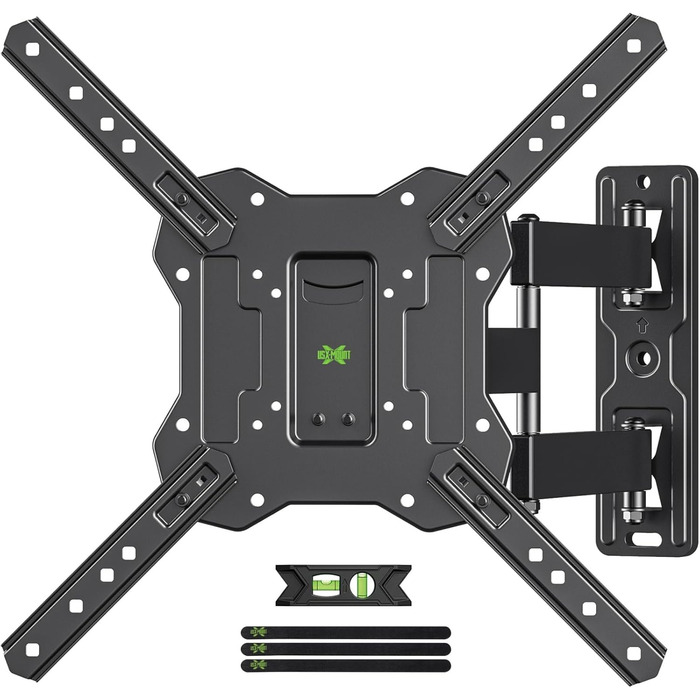 Кріплення для телевізора USX-MOUNT XMM902: поворотне та нахилене, для телевізорів 26-60 дюймів (до 35 кг), VESA 400x400 мм