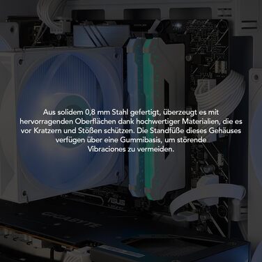 Ігровий корпус NOX Hummer BIOS Midi-Tower ATX/Micro-ATX/ITX з 8