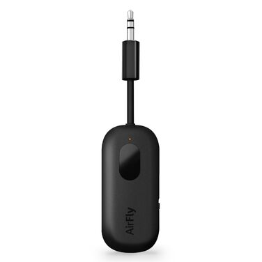 Bluetooth-трансмітер та ресивер Twelve South AirFly Pro для AirPods та бездротових навушників, 3.5 мм аудіо-джек, чорний
