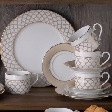 Посуд Noritake Eternal Palace Gold на 8 осіб, 40 предметів - золотий сервіз