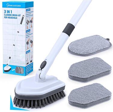 Bathroom Cleaning Brush with 52