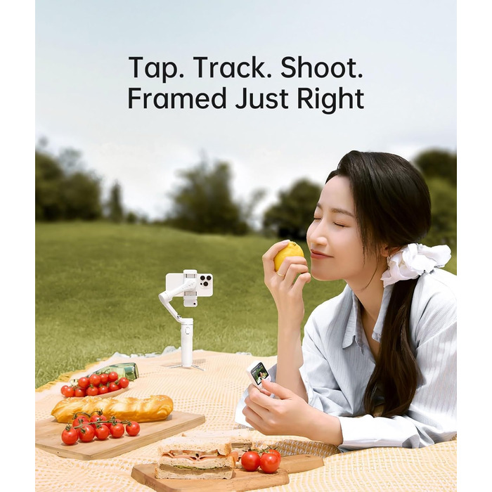 Стабілізатор Hohem iSteady V3 Ultra для смартфона: AI-трекінг, жести, пульт, екран, штатив, для зйомки Vlog та TikTok