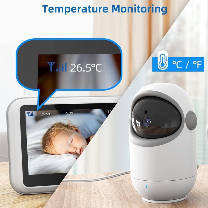 Дитячий відеоняня TakTark з камерою, 4.3