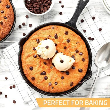 Набір чавунних сковорідок Utopia Kitchen 3 шт: 15, 20, 25 см – універсальні для всіх плит