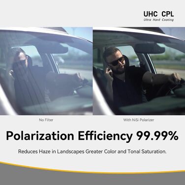 Фільтр NiSi UHC CPL 67mm - Поляризаційний фільтр з ультра-твердим покриттям