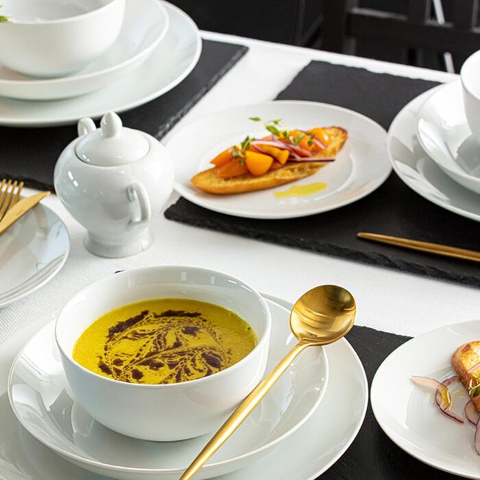 Набір посуду SÄNGER Kombiservice New Port на 6 осіб, 36 предметів | PREMIUM COLLECTION (4 піци)