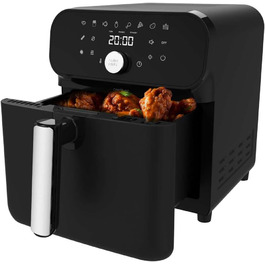 Фритюрниця, духовка та гриль Cecotec Cecofry FoodCourt 11000 Connected: 11 л, 1850 Вт, 3-в-1, 8 програм, Wi-Fi, 40-230°C