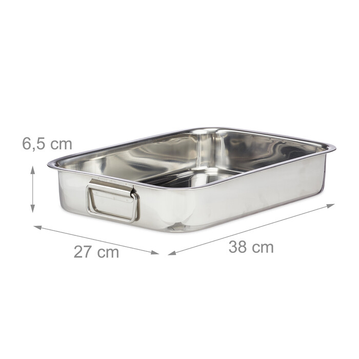 Relaxdays Roasting Pan with Rack