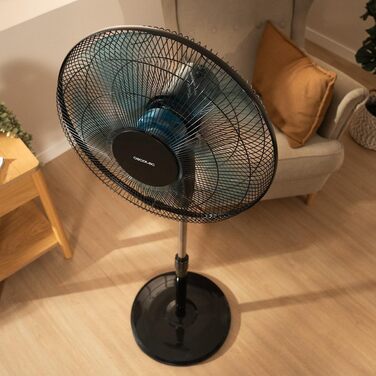 Вентилятор підлоговий Cecotec EnergySilence 515 WindLite Pro 40 см, 56 Вт, 3 швидкості, білий