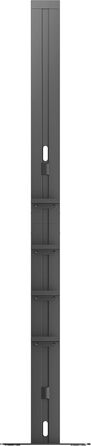 PureMounts Vacuum Cleaner Stand with Angled Baseplate for Robot Vacuums, 8 Accessory Holders, Compatible with Dyson V6, Dyson V7, Dyson V8, Dyson V10, Dyson V11, Dyson V12, Dyson V15, Black for Vacuum Cleaners + Robot Vacuums 8x Accessory Holders Black
