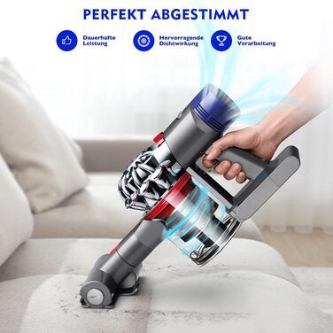 Dyson V7 V8 Dust Bin Replacement - Compatible with SV11 & SV10 Vacuum Cleaners - Part # 967699-01