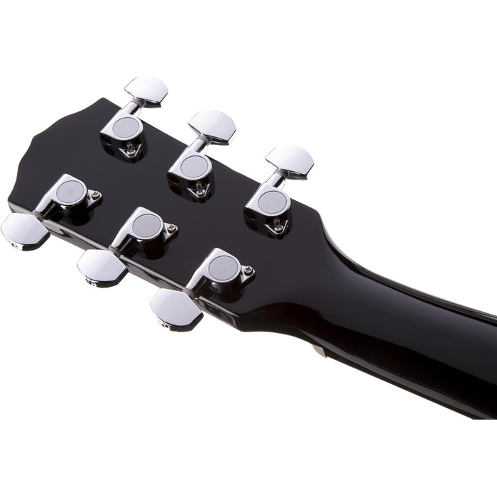 Акустична гітара Fender CD-60 Dreadnought V3 DS, чорний колір, палісандровий гриф, для правшів, з безкоштовними онлайн-уроками Fender Play