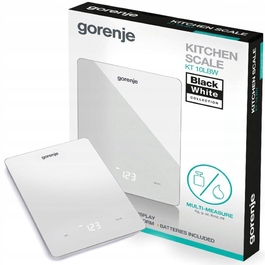 Кухонний ваги Gorenje KT10LBW, білі, 10 кг
