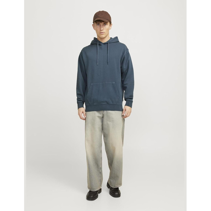 Світшот Jack & Jones для чоловіків, однотонний, XXL, Mood Indigo