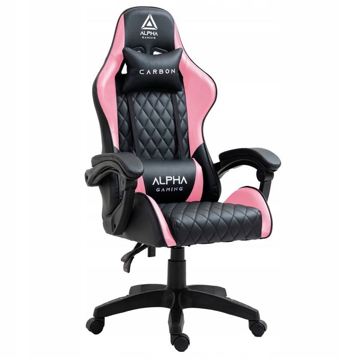 Ігрове крісло Alpha Gaming CARBON, штучна шкіра