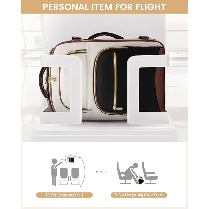 LOVEVOOK Рюкзак для ручної поклажі, 40L, для подорожей, чоловічий/жіночий, 17 дюймів, водонепроникний, для вихідних, кемпінгу, бізнесу, сумка для ручної поклажі, Cabin Bag