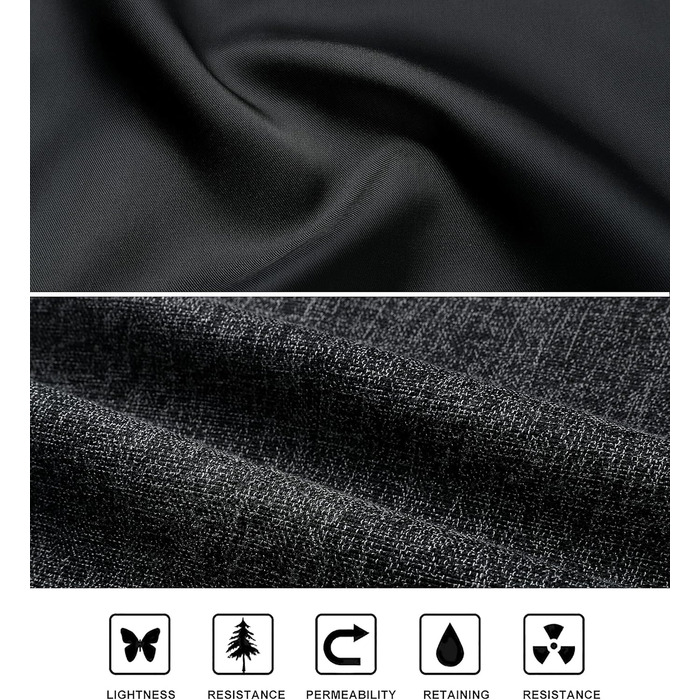 HISDERN Жилет чоловічий для весілля та офіційних заходів, класичний, ретро, бавовна, однотонний, елегантний, бізнес, XS-4XL, сірий